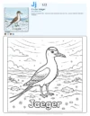 Coloring Book Pages Jaeger - Letter J Coloring Page