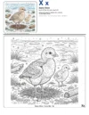 Coloring Pages For Kids Free Xeme Chick - Letter X Coloring Page