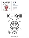 Coloring Pages For Teens Krill - Letter K Coloring Page