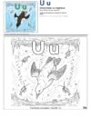 Colouring Pages To Print Uria - Letter U Coloring Page