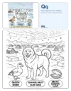 Free Coloring Pages For Boys Qimmiq - Letter Q Coloring Page