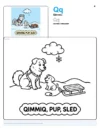 Free Printable Coloring Sheets Qimmiq - Letter Q Coloring Page