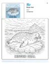 Seal Coloring - Letter R Coloring Page