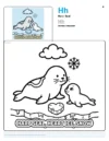 Seal Coloring Sheets - Letter H Coloring Page