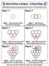 grapes drawing how to draw step by step