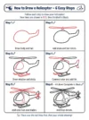 helicopter drawing how to draw step by step