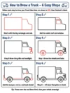 truck drawing how to draw step by step